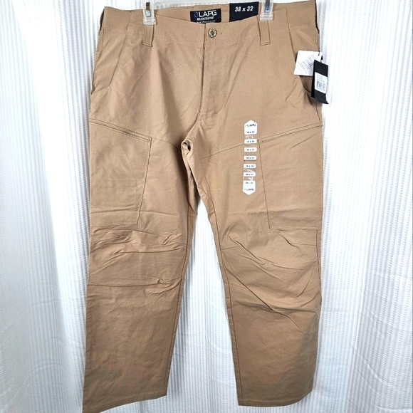 LAPG BFE Stretch Tact Pants 38x32 Khaki Cargo Utility‎ EMT Service NWT Gorpcore - Picture 1 of 9